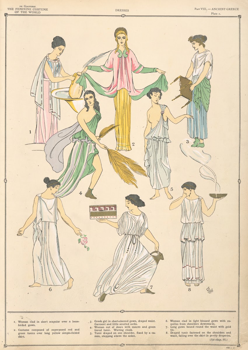 Ancient Greece  Dresses 1926 1927