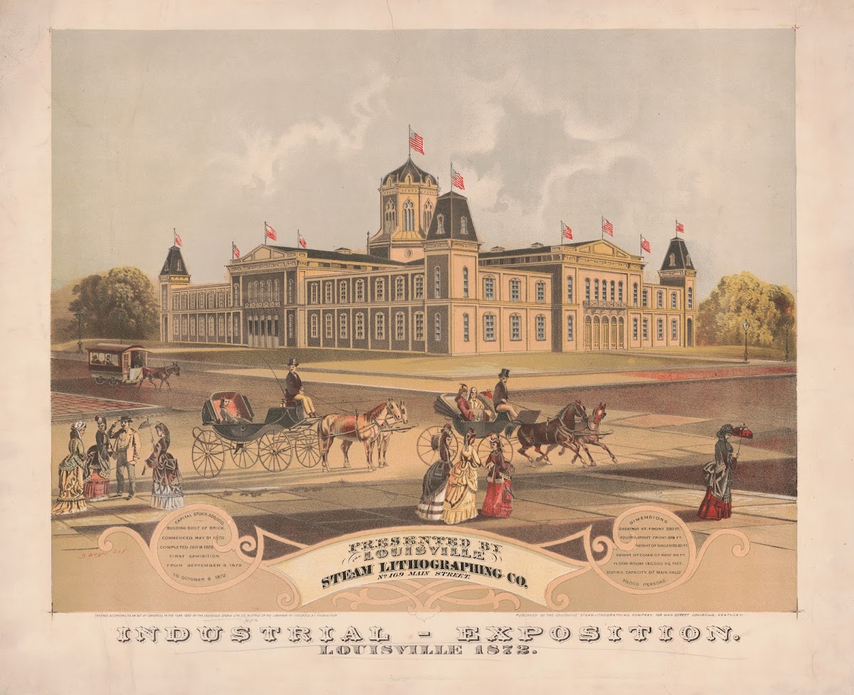 Industrial  Exposition Louisville 1872 1872