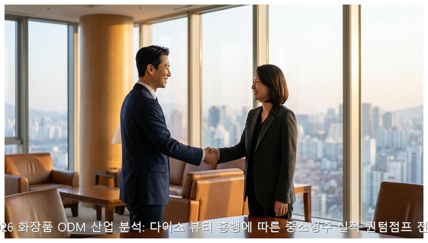 2026 화장품 ODM 산업 분석: 다이소 뷰티 흥행에 따른 중소형주 실적 퀀텀점프 전망 핵심 안내 및 분석 인포그래픽 (6)