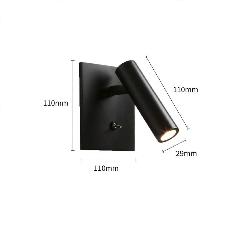 Modern LED Wall Light for Bedroom