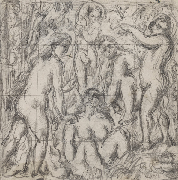 Cinq baigneuses circa 1879 1882