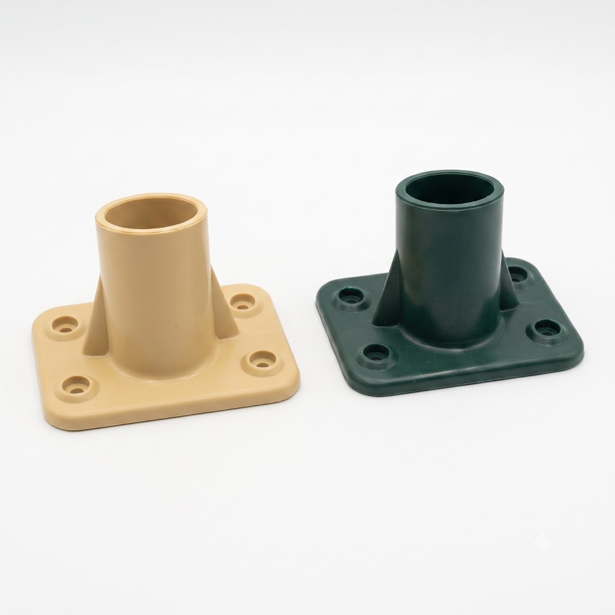 4 SCREWS GERMAN THREADED BRACKETS