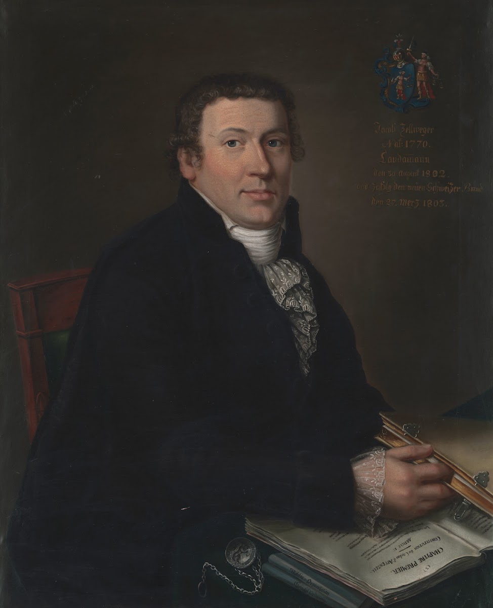 Landammann Jakob Zellweger Zuberbühler 1806