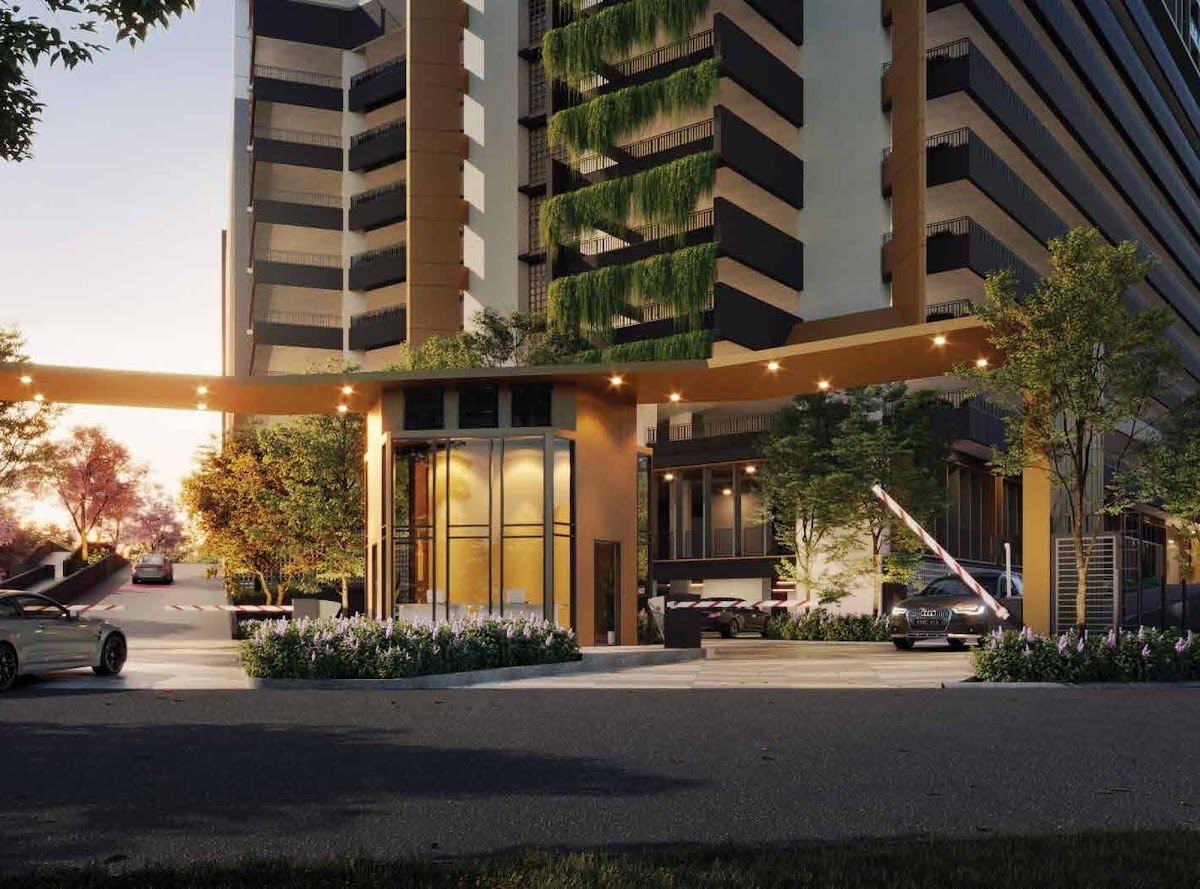 Vox Residence @ Sentul — entrance guardhouse