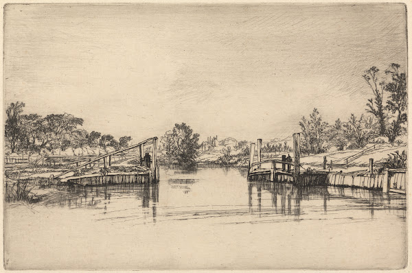 Egham Lock after 1858