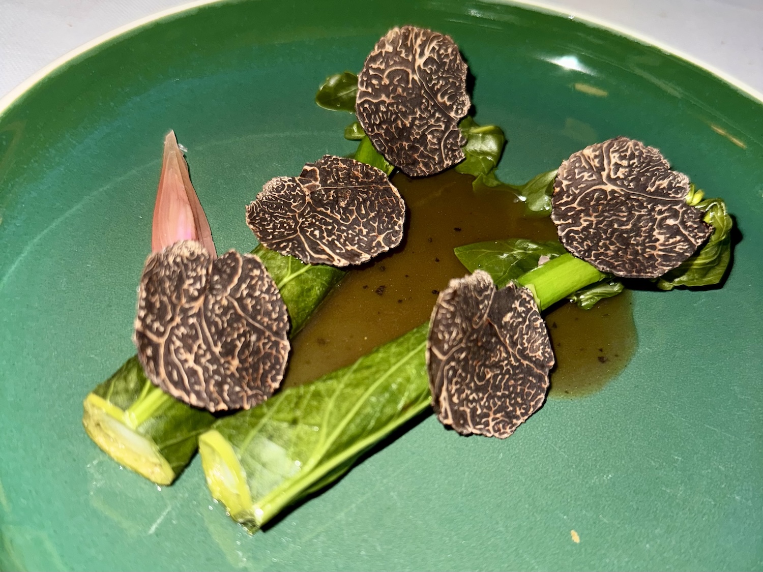 Broccolini with truffles