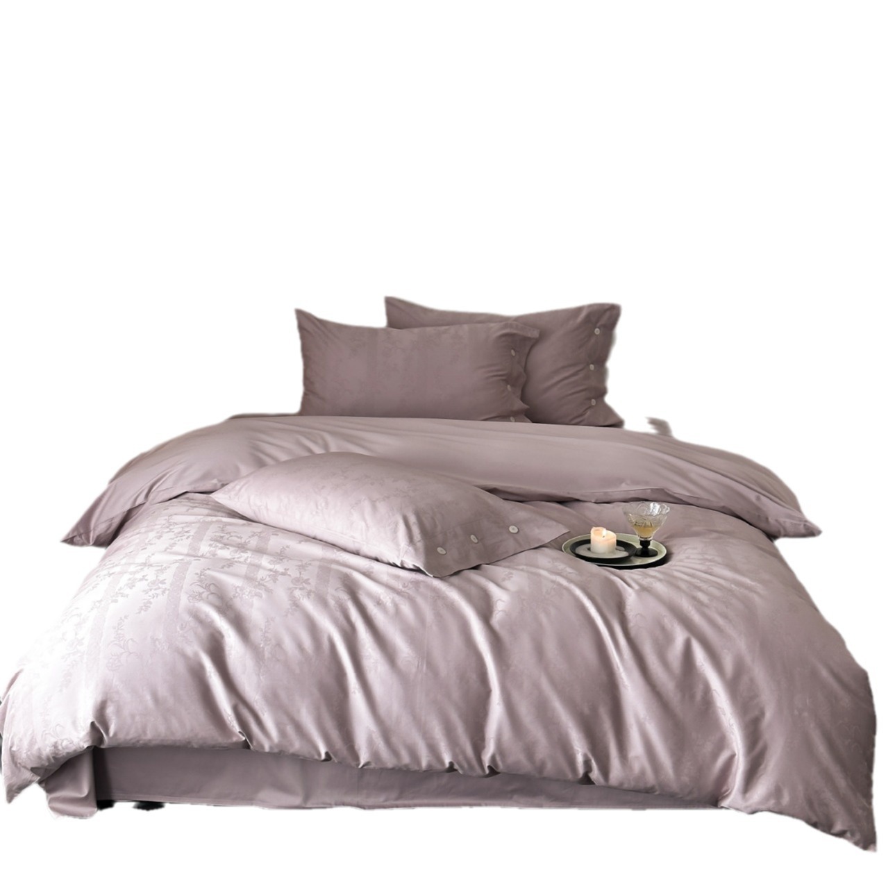 Long-staple Cotton Bedding Set, 4-piece, 100S