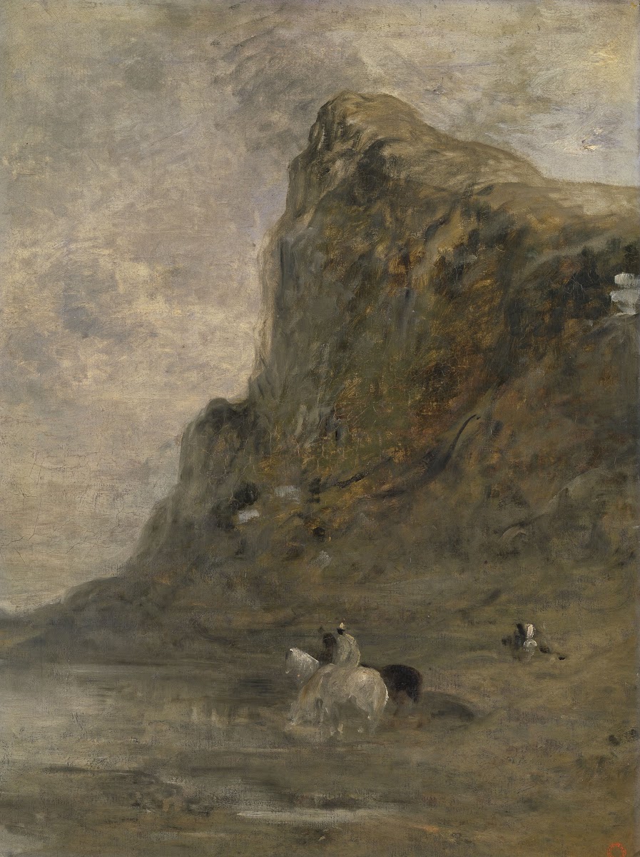 Horsemen at the Foot of the Chiffa Cliffs 19th century