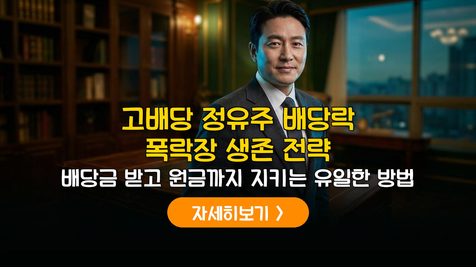 정유주 배당락 수익률 방어 전략