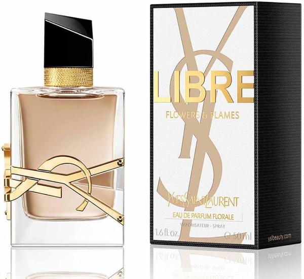 YVES SAINT LAURENT Libre flowers & flame eau de parfum florale 90ml
