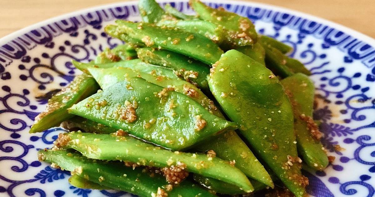 🌱 Món Nhật - Đậu Dẹt Sốt Mè