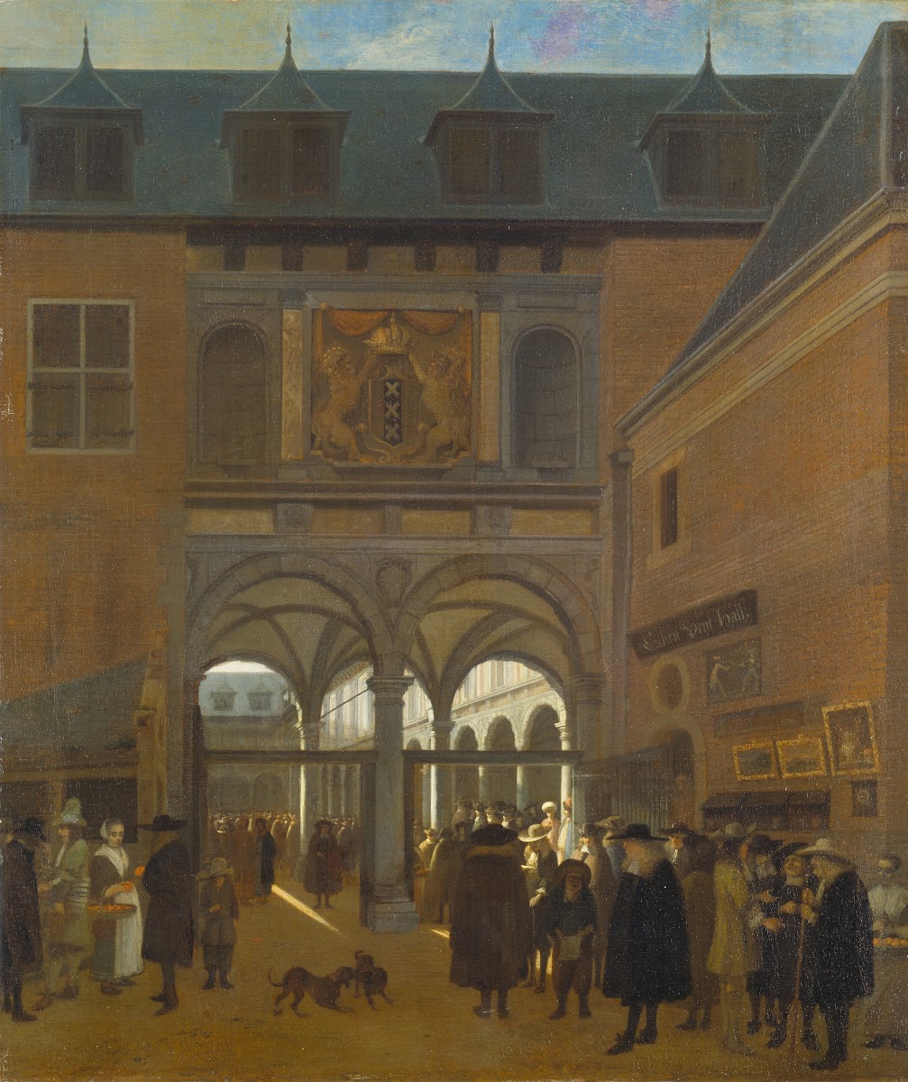 The Stock Exchange in Amsterdam ca 1675 1680