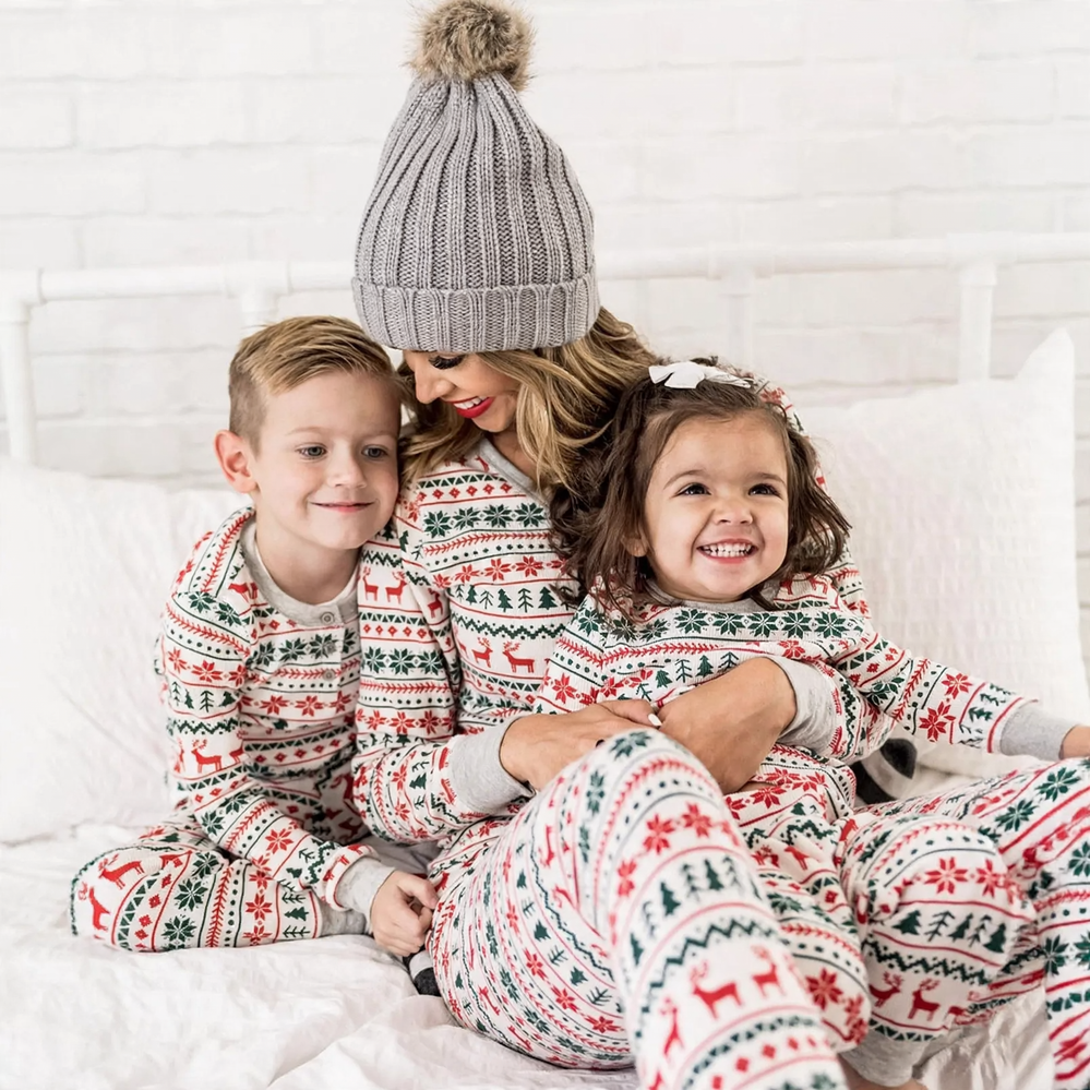Christmas Family Pajamas, Festive Design