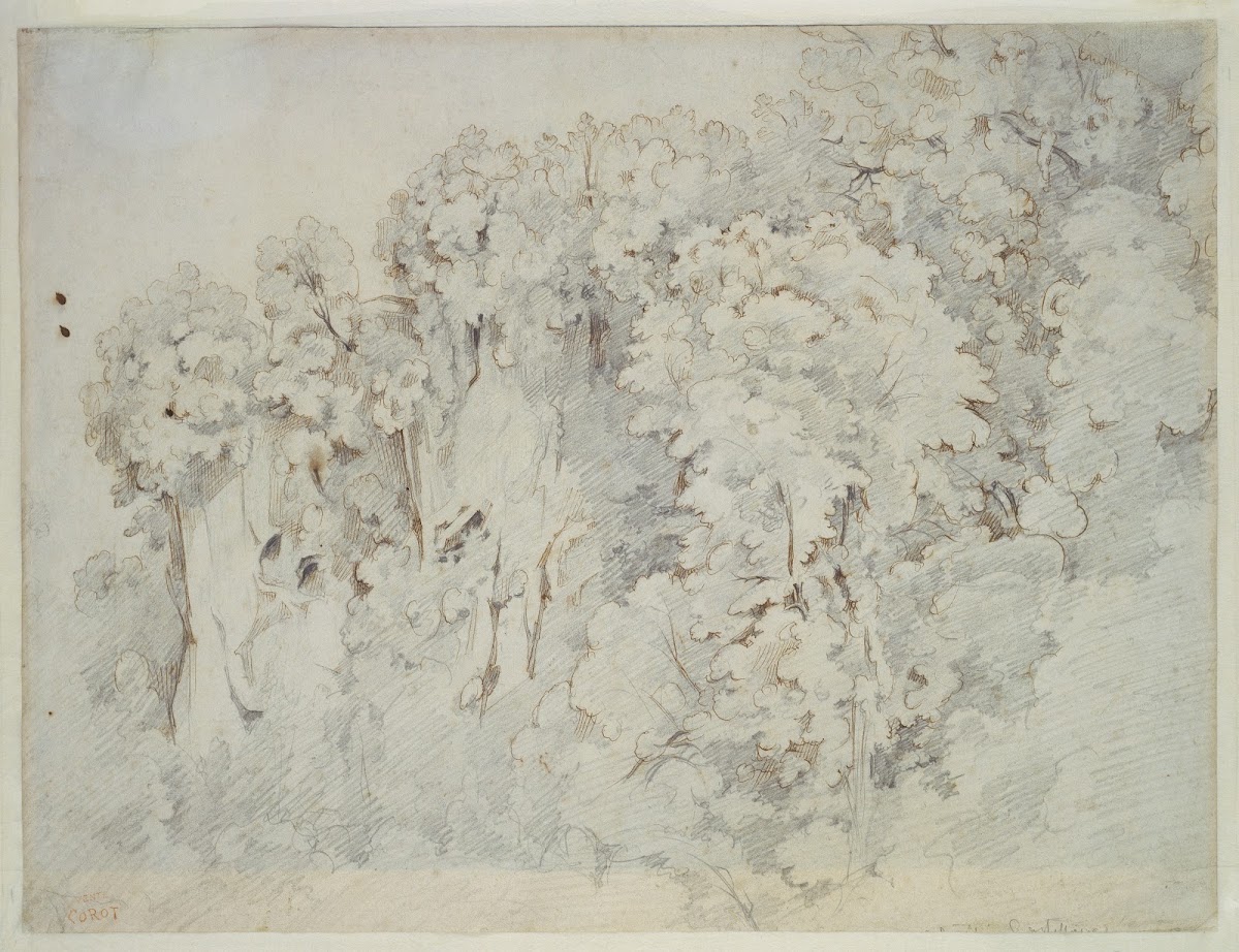 Study of a landscape near Cività Castellana ca 1827