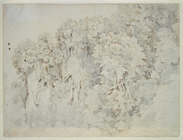 Study of a landscape near Cività Castellana ca 1827