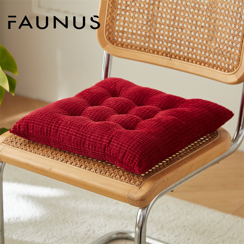 Seat cushion, Japanese style, plush, square