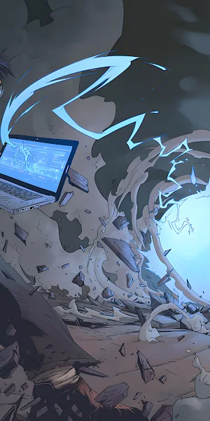 Digital Art, Comic Art, Tech, Power 4K Wallpaper Background