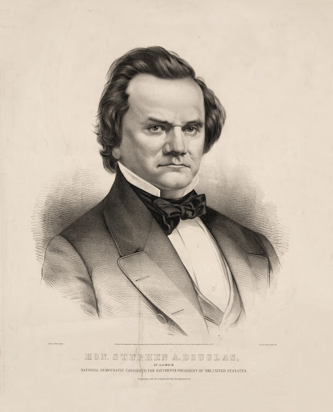 Hon Stephen A Douglas of Illinois national democratic candidate for sixteenth pr