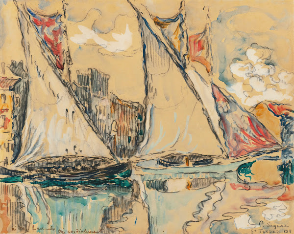 Saint Tropez Voiles Au Sec 1901