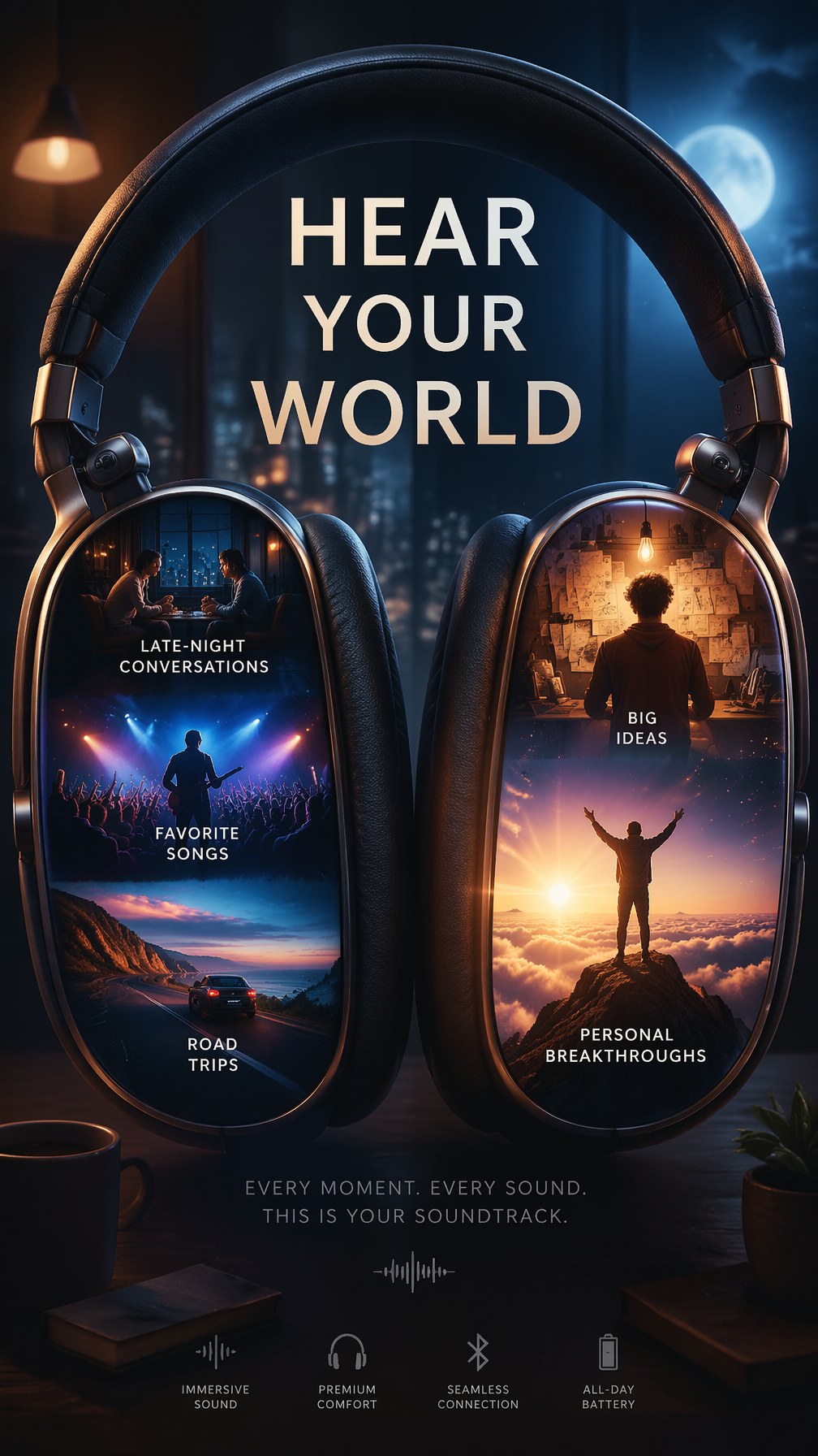 Un sistema de audio Premium 9 16
