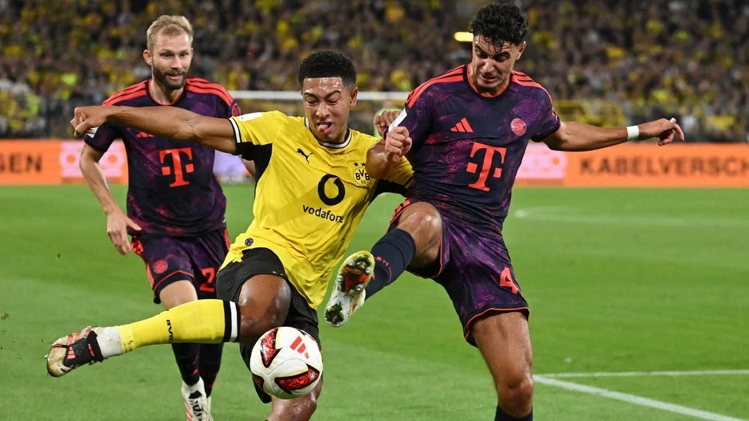 Bayern Munich kalahkan Borussia Dortmund 2-1 dalam Supercup Franz Beckenbauer 2026 di Signal Iduna Park