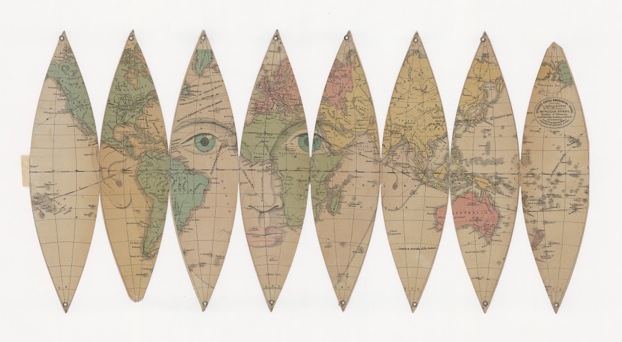 1879_Stokes's capital mnemonical globe_Stokes, William, of the Royal Polytechnic Institution
