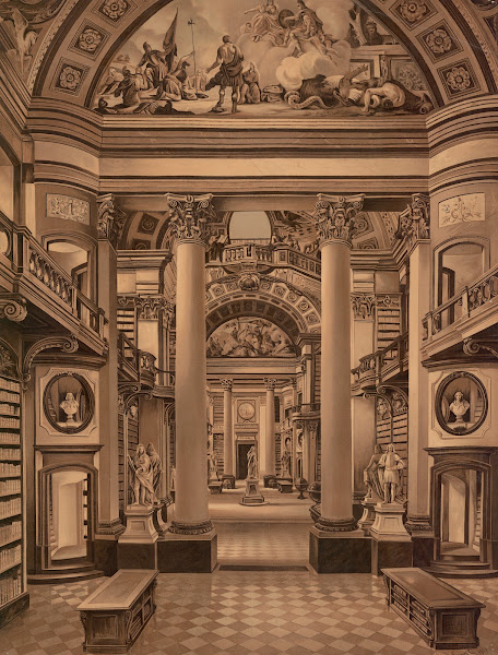 The Court Library in Vienna 1883