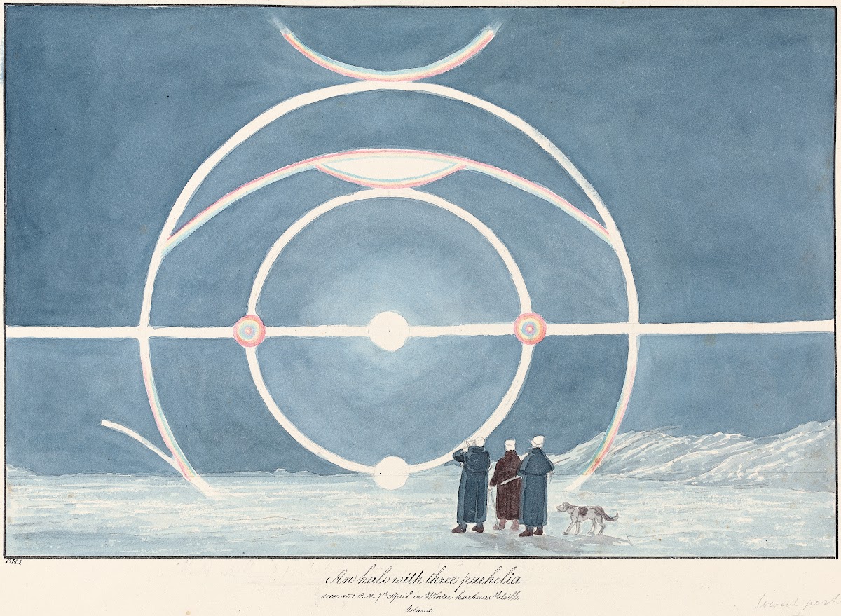 Halo with Three Parhelia Winter Harbour Melville Island
