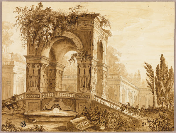 Portico In Ruins 1799