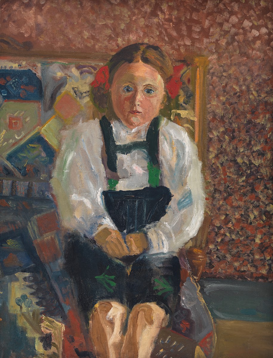 Gertrud Schönberg die Tochter des Künstlers 1910