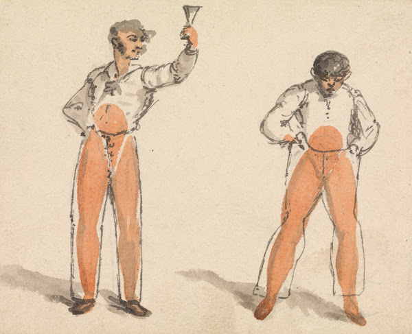 Man Toasting Another Man