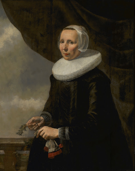 Portret van Aechje Claesdr Moer 1585 1640 1636