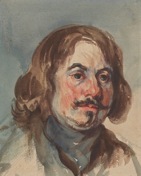 Portrait study of a man 1830 1845