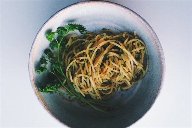 Spaghetti Ngò Tây