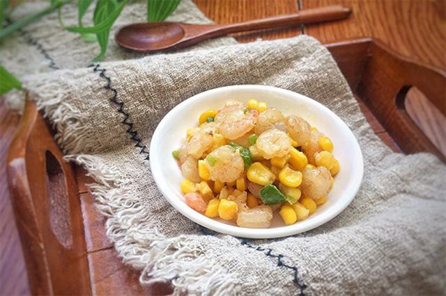 Tôm Xào Bắp Ngon