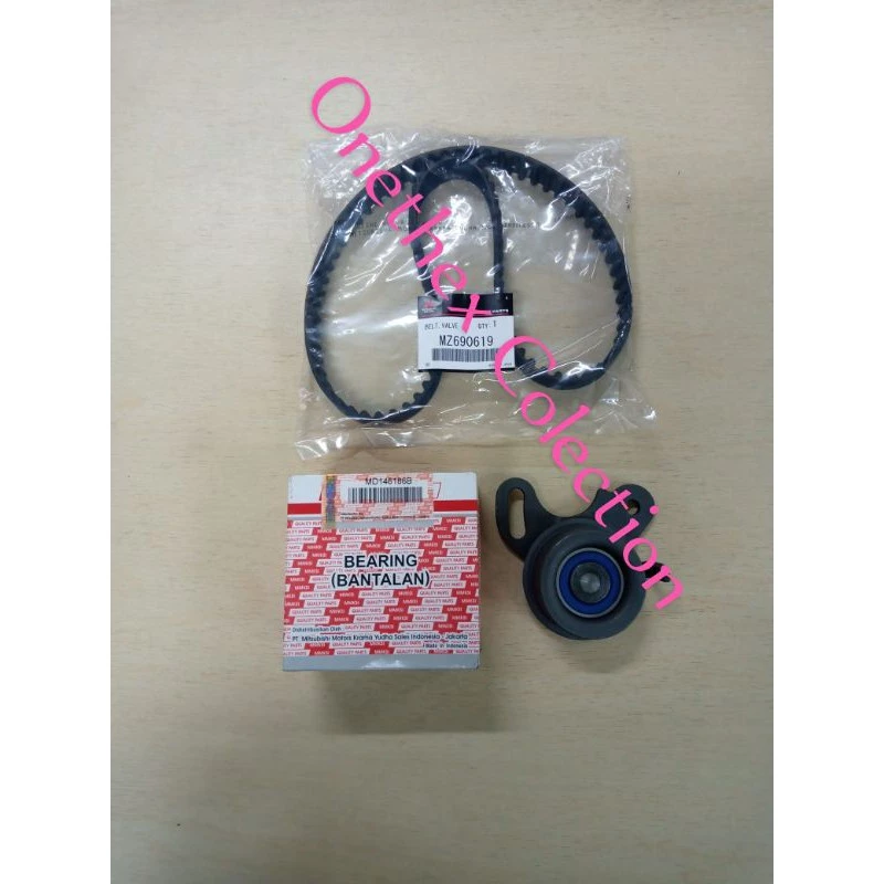 Timing Belt Set T120ss dan Kuda Bensin 1.600 CC Original Mitsubishi
