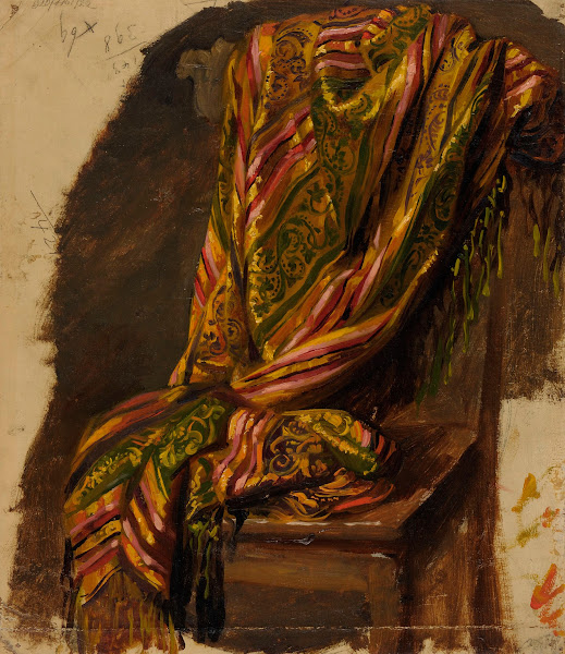 Study of drapery after 1860