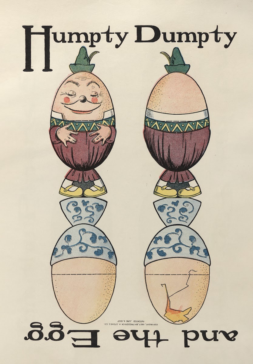 Humpty Dumpty and the egg 1907