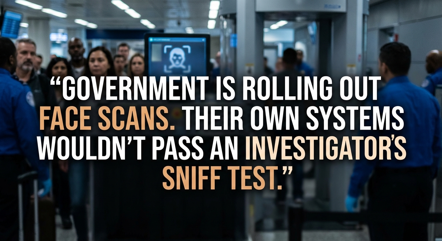 Government Face Scans at Airports: Official Doesn't Mean Reliable