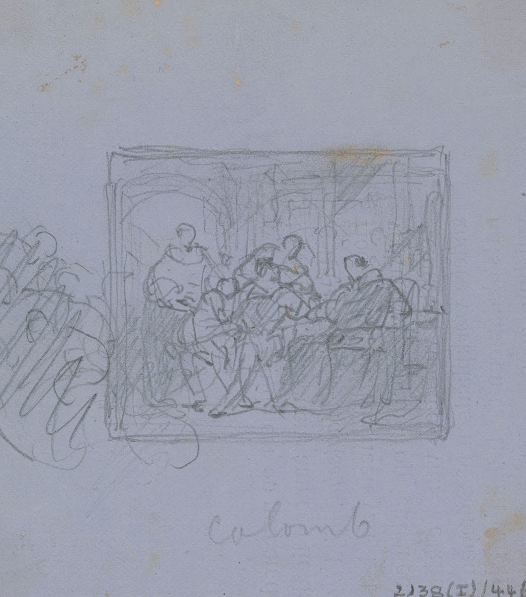Christopher Columbus and his Sick Son in the Monastery La Rabida