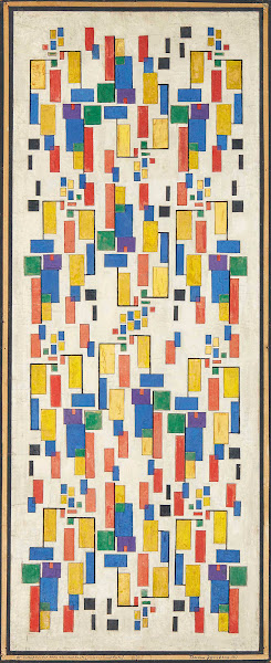 Kleurontwerp voor schoorsteenstuk 1917