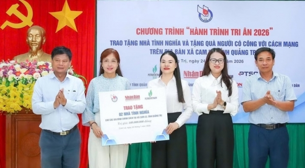 Petrovietnam đồng hành cùng Hội Nhà báo Việt Nam tri ân vùng đất lửa Quảng Trị.