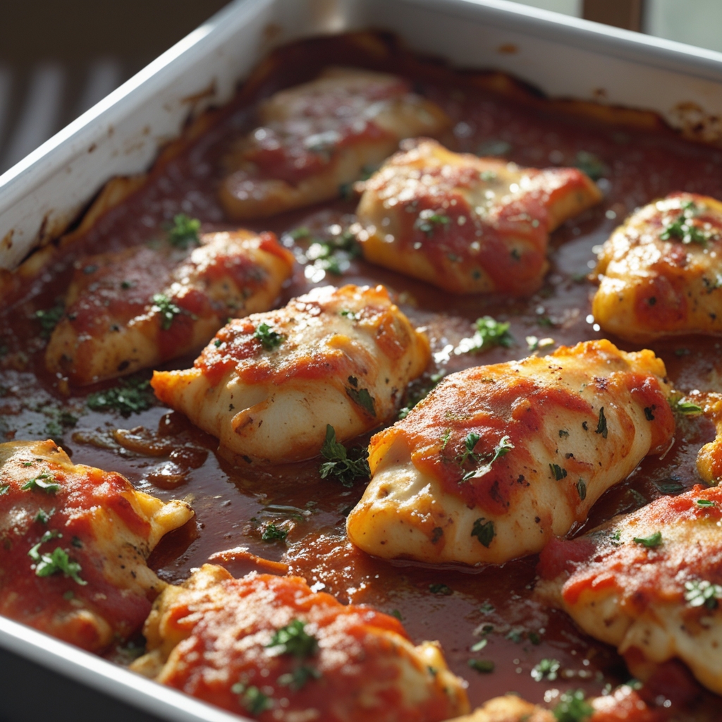 Baked Chicken Parmesan Easy Homemade Comfort Food