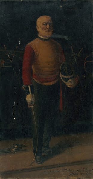 Autoportrait en maître darmes 1887