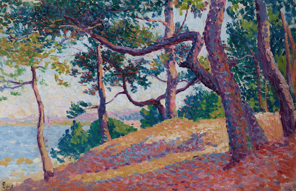 Paysage à Saint Tropez 1892