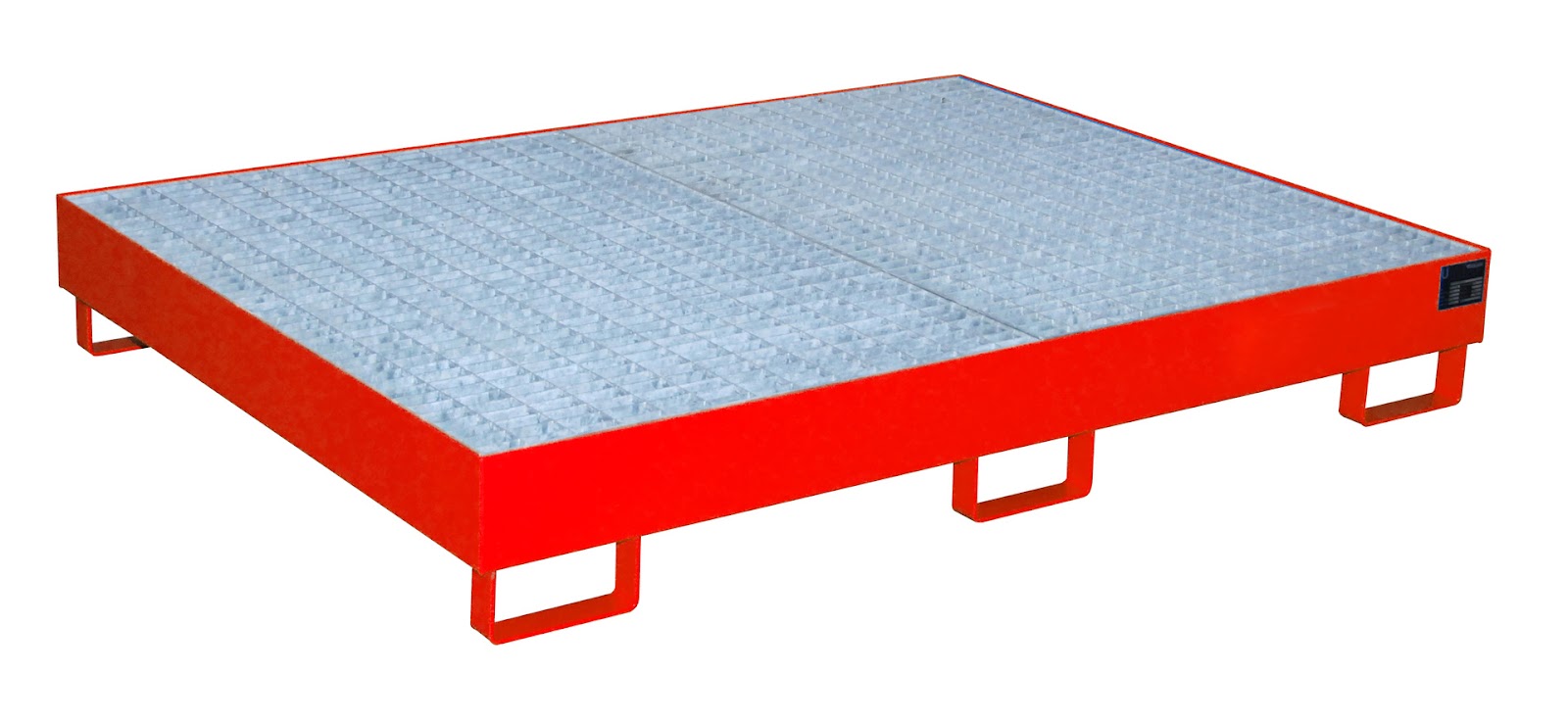 Stellingopvangbak RW-GR 1800, gelakt, Vuurrood
