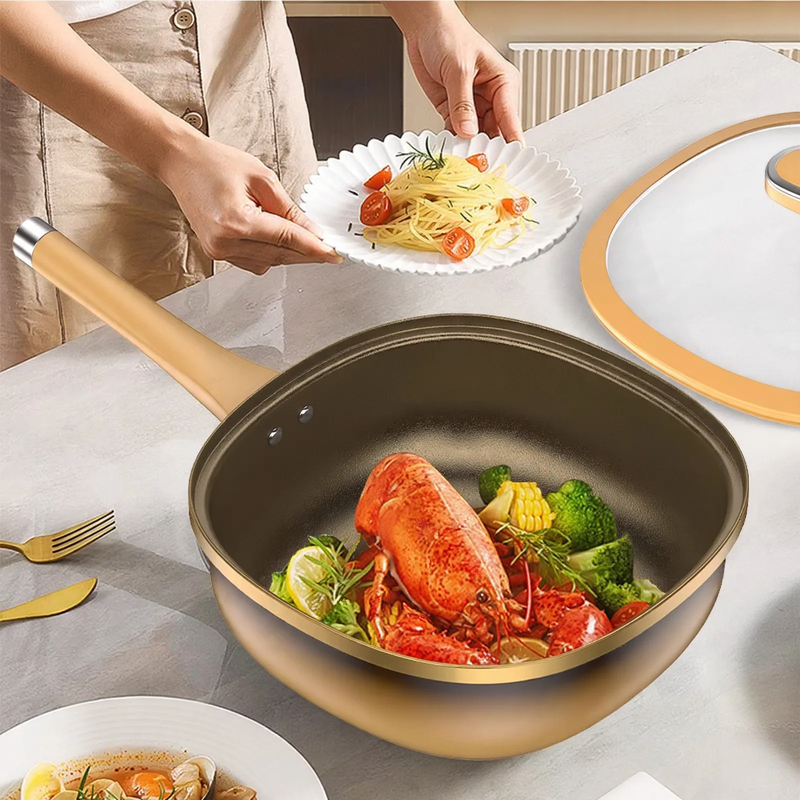 Non-stick wok 32 cm, model M-2212