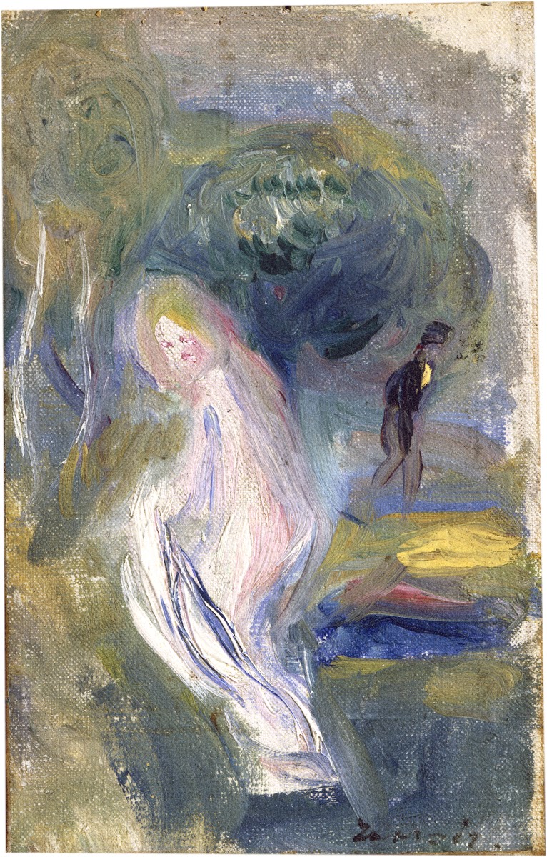Nude with Figure in Background c 1882
