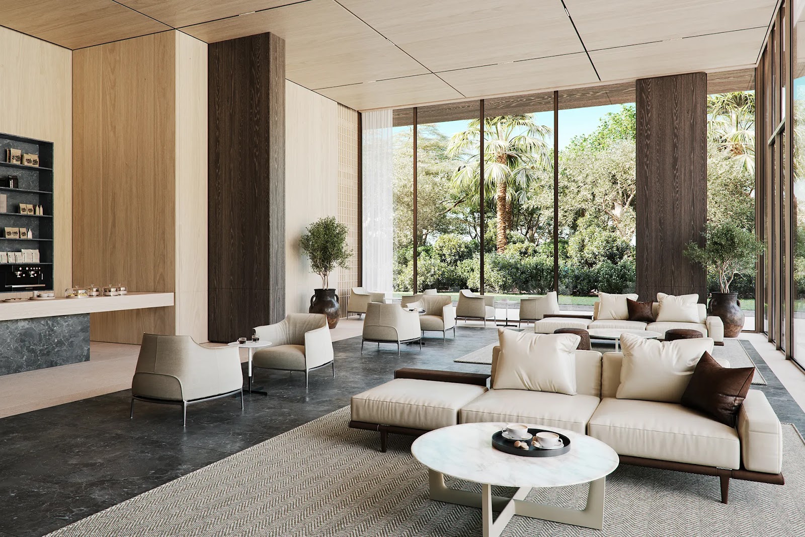 Lounge and Library