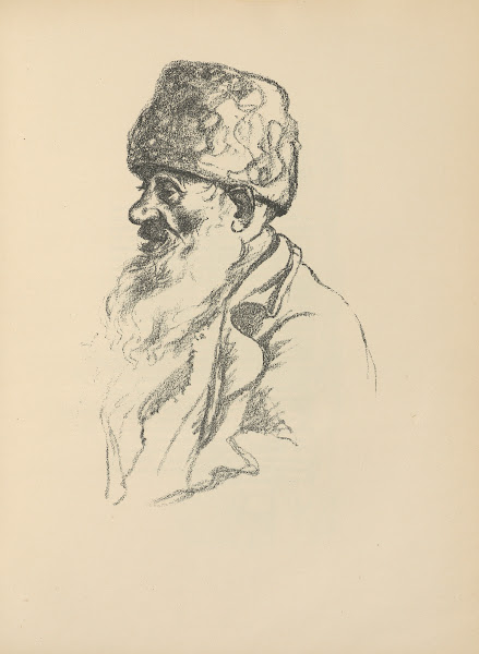 Kopf eines alten Juden 1916